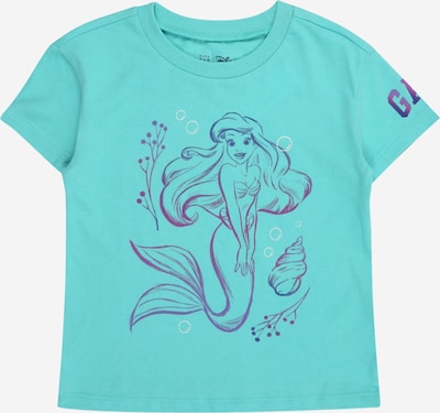 GAP T-Krekls, krāsa - tumši zils / degvielas krāsas / baklažāna, Preces skats