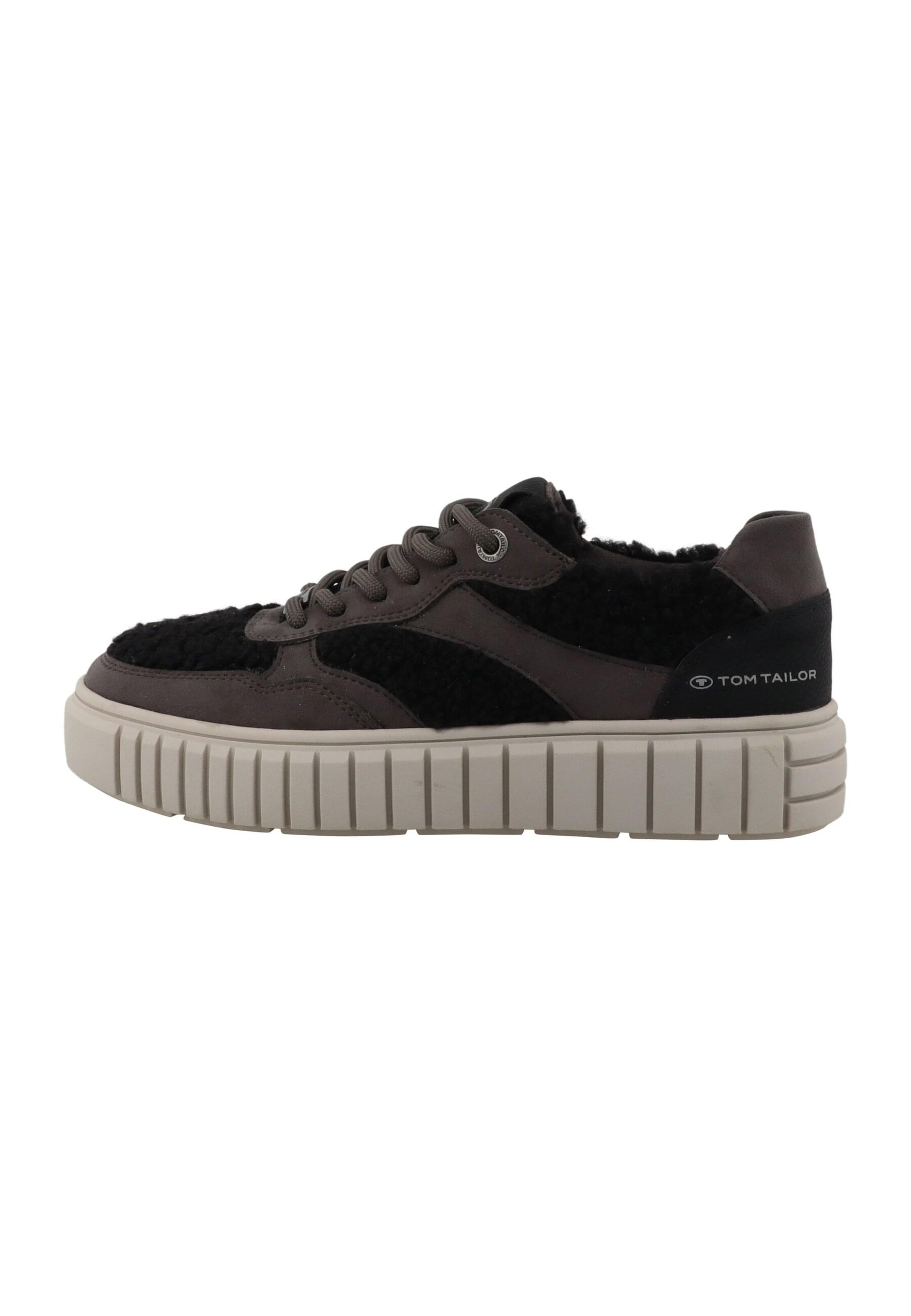 TOM TAILOR Sneakers laag in Zwart