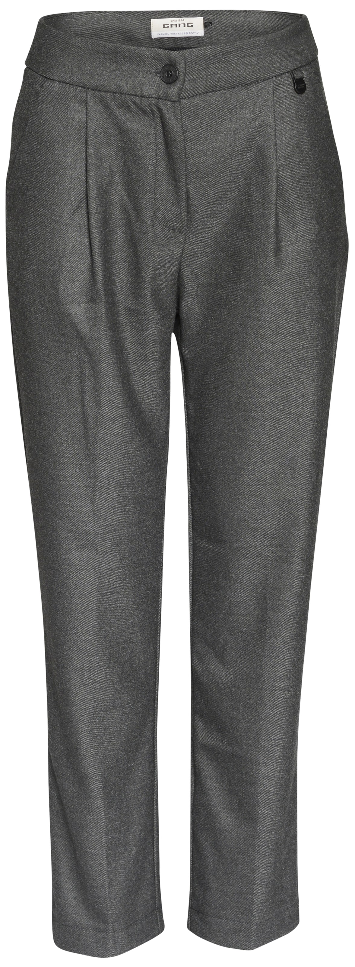 Loosefit Pantalon Gang en gris : devant