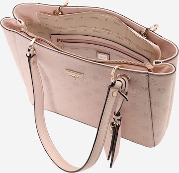 GUESS Μεγάλη τσάντα 'Jena' σε ροζ