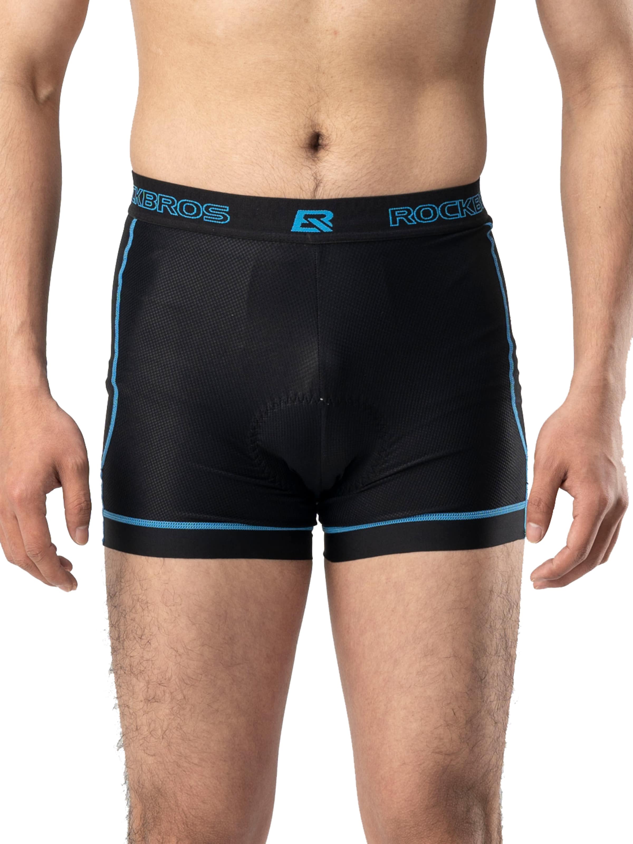 ROCKBROS Athletic Underwear in Black: front