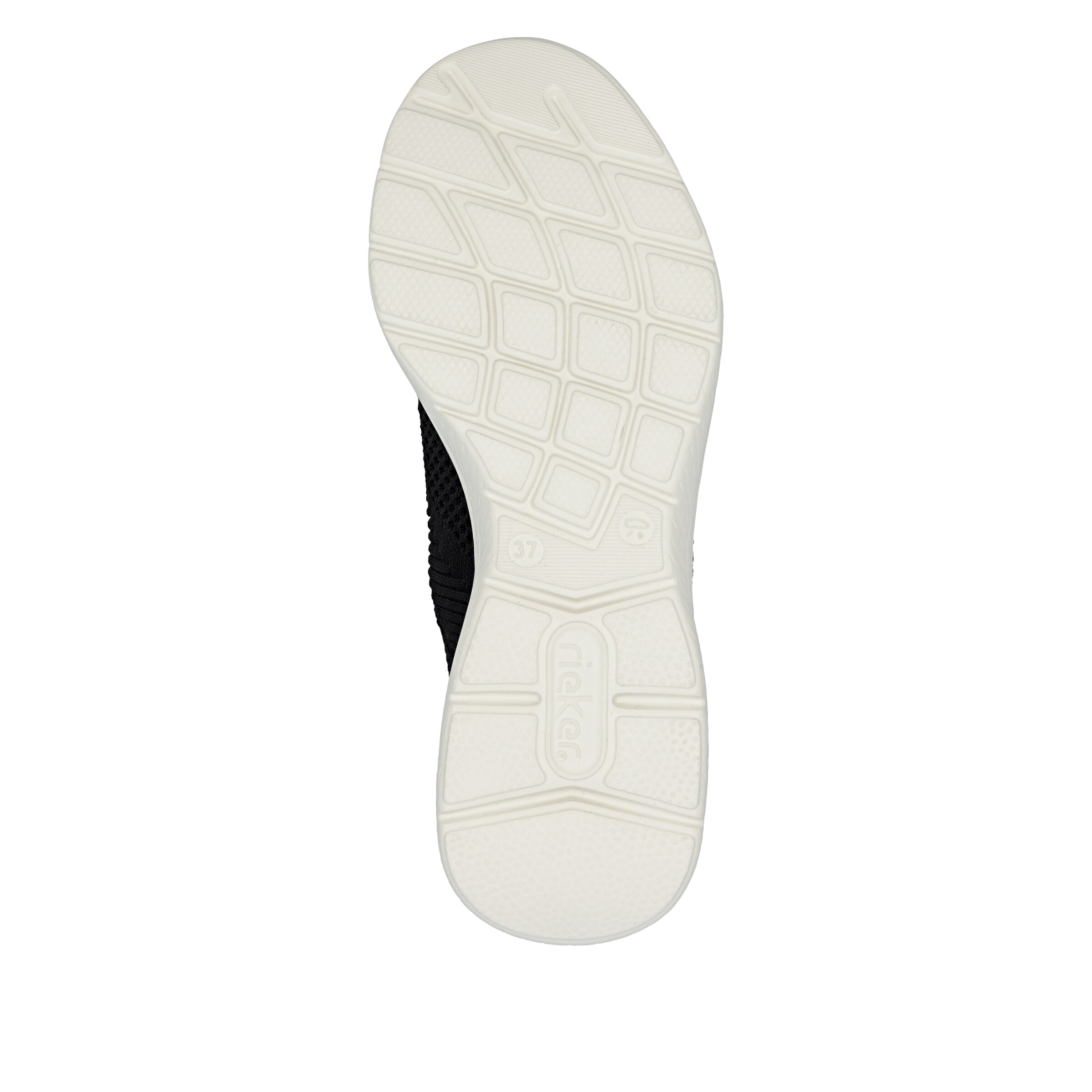 Rieker Slip On in Schwarz