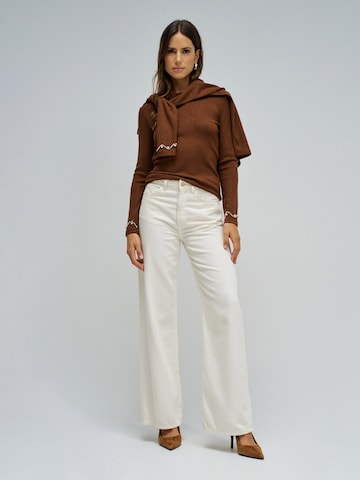 Salsa Jeans Langarm-shirts in Braun