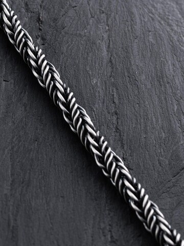 REYTEL Armband 'BRAID' in Zilver