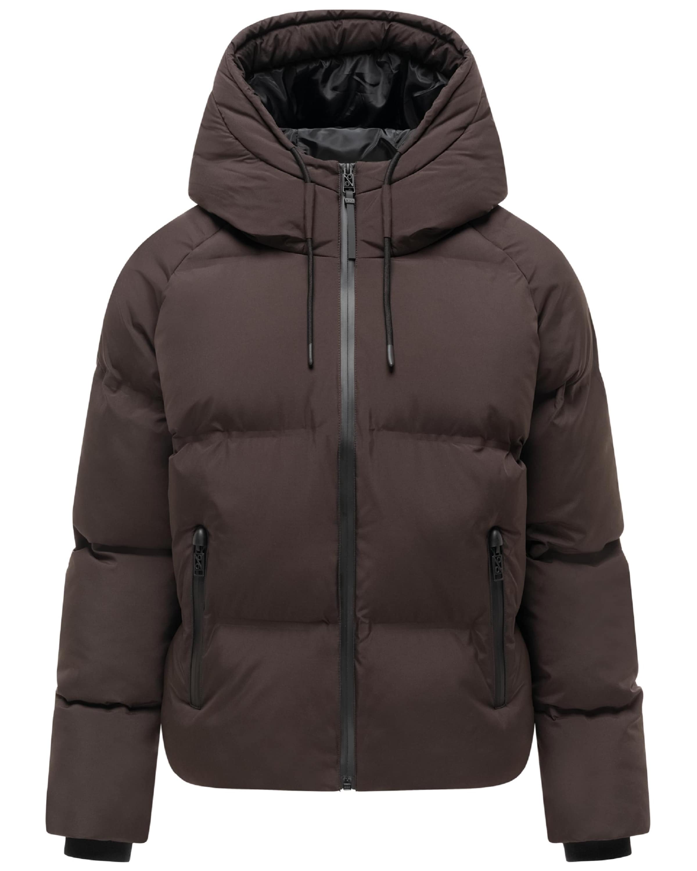 NAVAHOO Winterjas in Bruin: voorkant