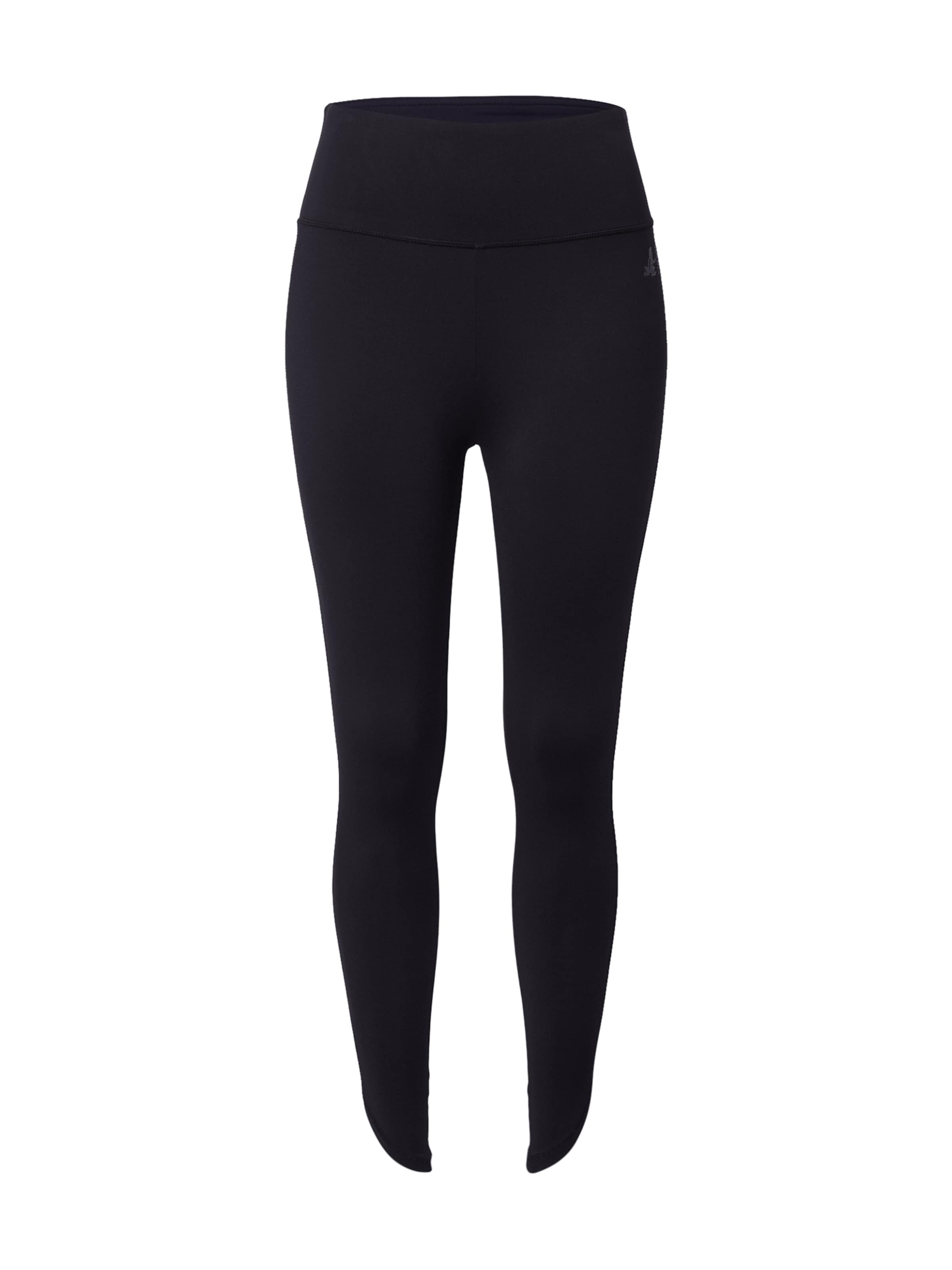 CURARE Yogawear Skinny Športne hlače | črna barva: sprednja stran