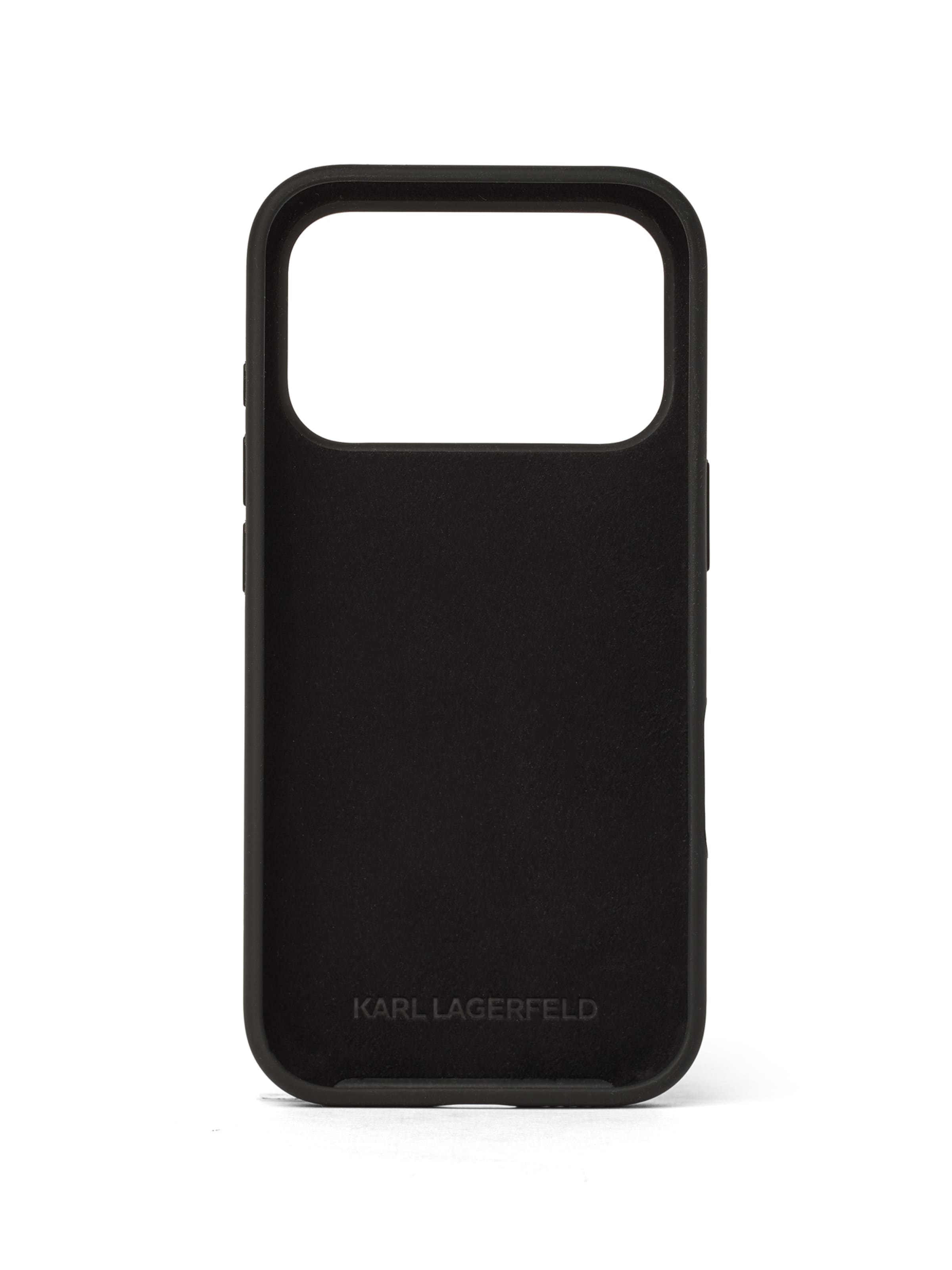 Karl Lagerfeld Mobilskal ' SIGNATURE IPHONE 17 PRO-MAX ' i svart