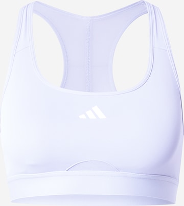 ADIDAS PERFORMANCE Спортивный бюстгальтер 'PWRCT' в Лиловый: спереди