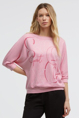 Soccx Sweatshirt in Pink: Vorderseite