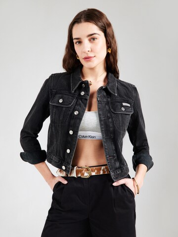 Veste mi-saison '90S' Calvin Klein Jeans en noir : devant
