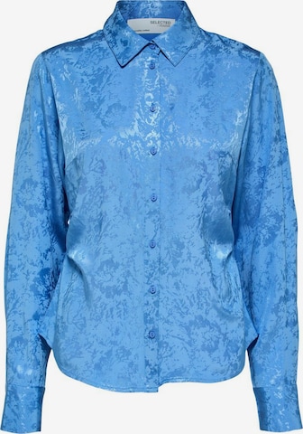 SELECTED FEMME Blouse in Blauw: voorkant