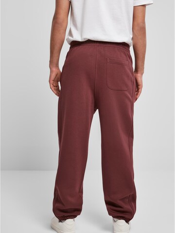 Urban Classics Tapered Pants in Red