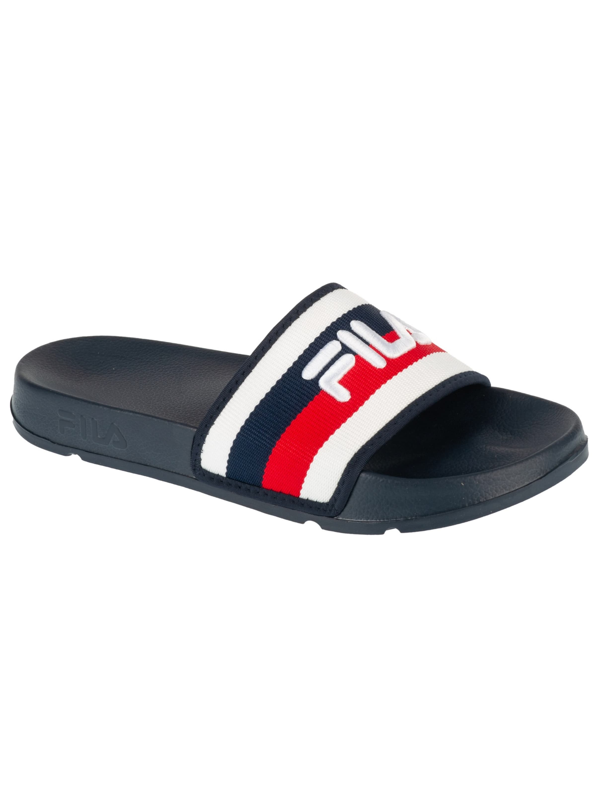 FILA Beach & Pool Shoes 'Fila Morro Bay Stripes' in Blue: front