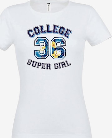RMK Shirt 'College 36' in Weiß: Vorderseite