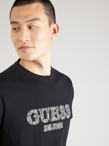 T-Shirt GUESS en noir