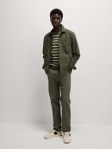 Marks & Spencer Regular fit Overhemd in Groen: voorkant