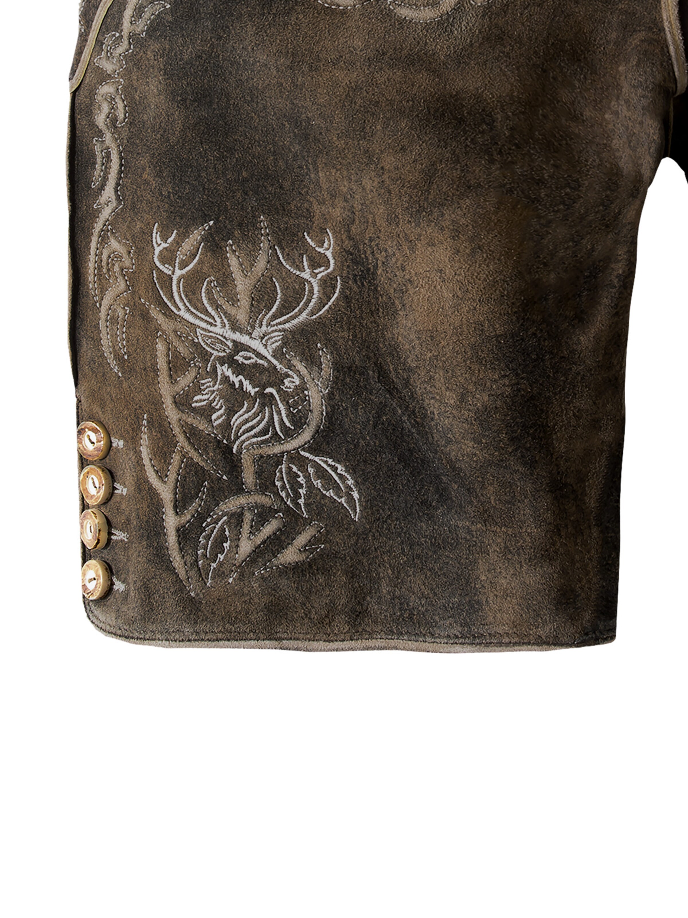 STOCKERPOINT - Regular Calças tradicionais 'Lee' em castanho