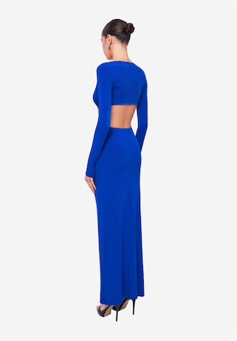 OW Collection Cocktail Dress 'Midnight' in Blue