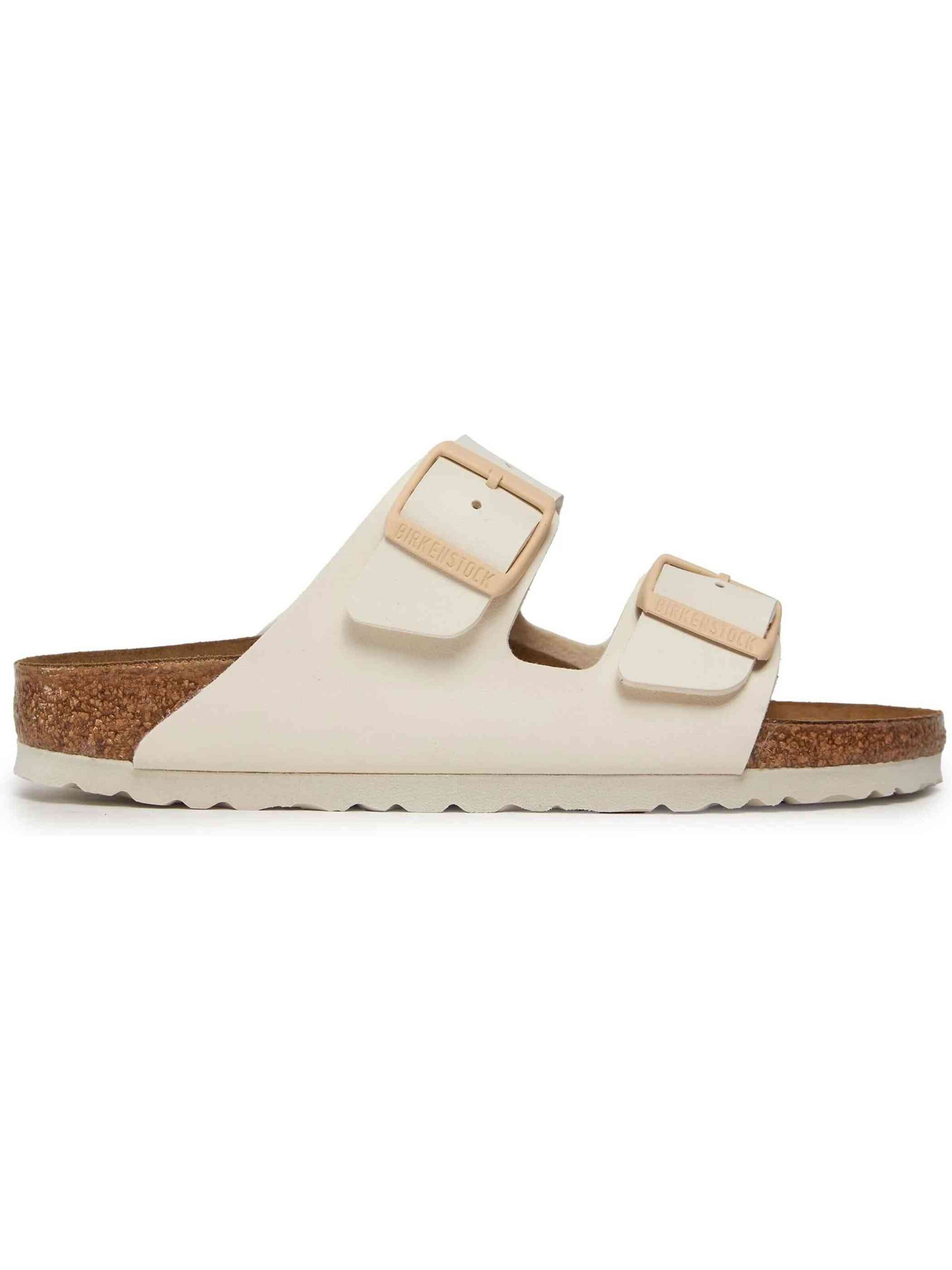 BIRKENSTOCK Sandaal '1027339' in Beige: voorkant