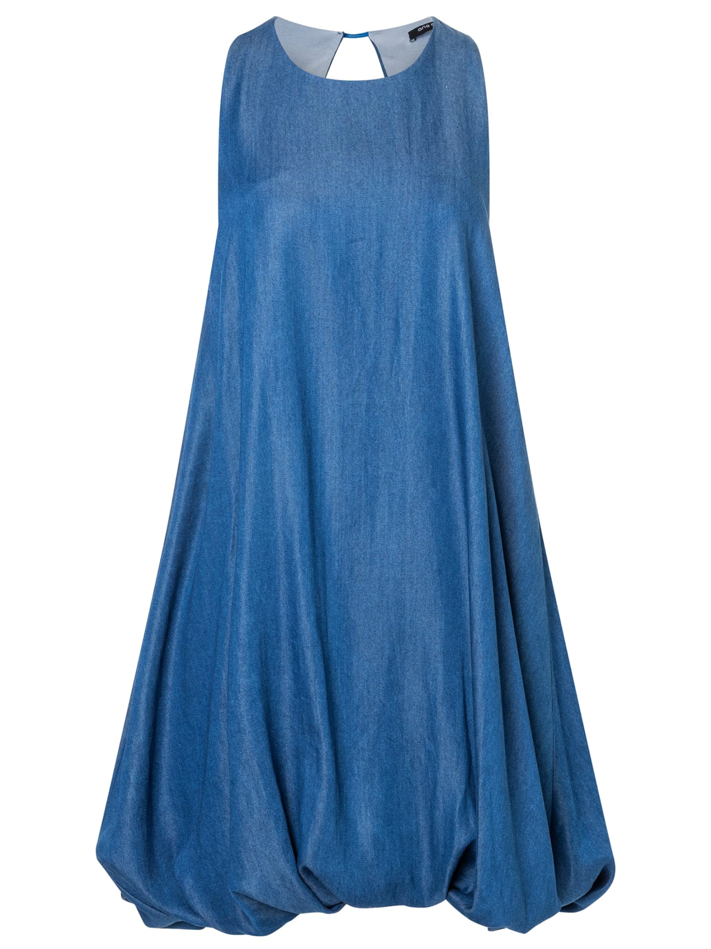 Ana Alcazar Jurk 'Darin' in Blauw: voorkant