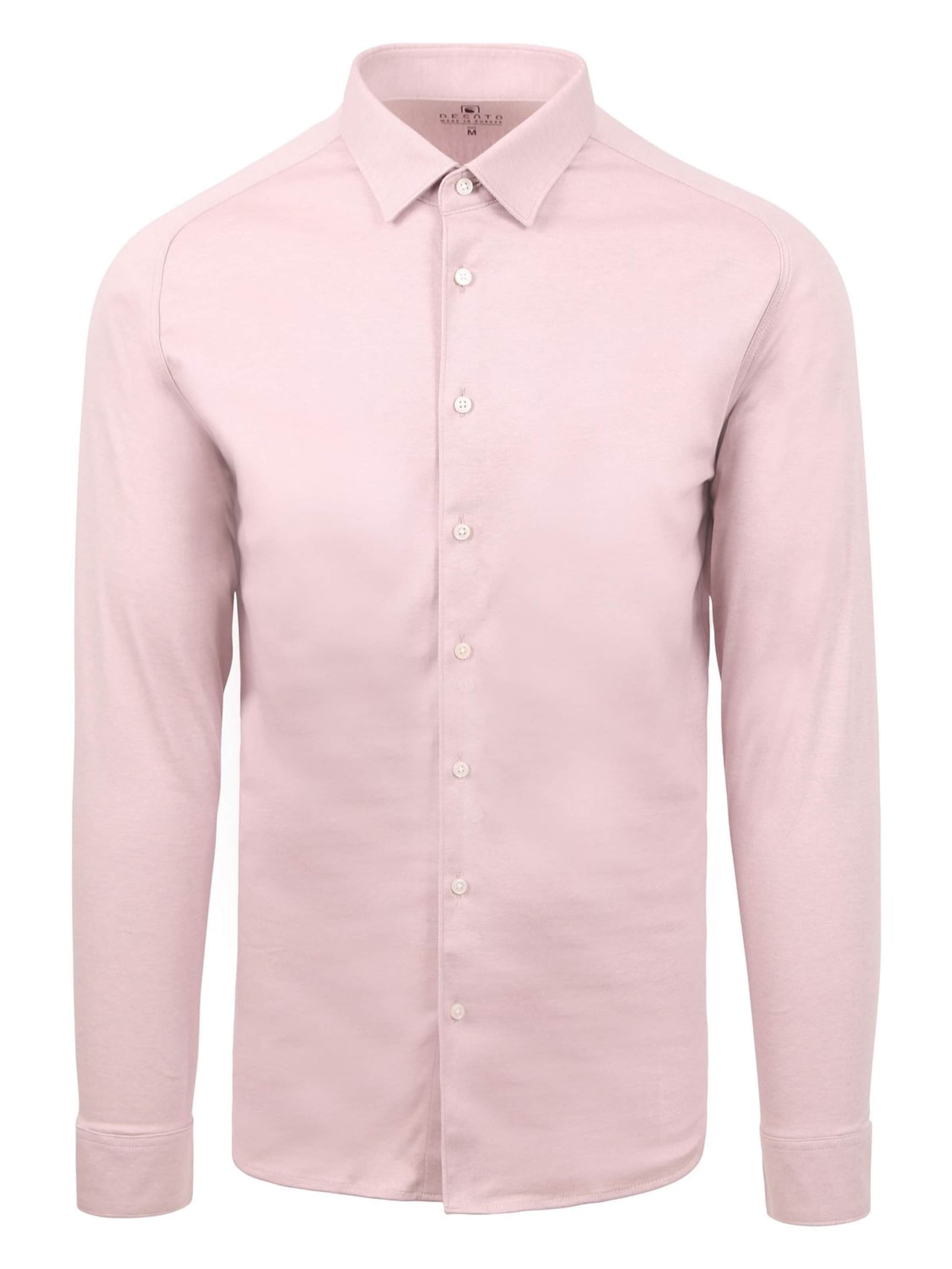 DESOTO Slim fit Button Up Shirt 'Modern Kent' in Pink: front