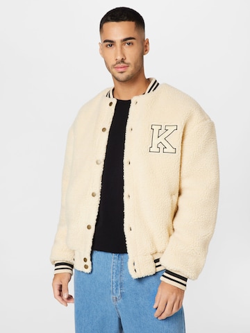 Karl Kani Jacke in Beige: predná strana