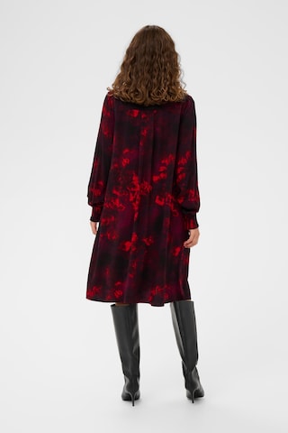 Robe-chemise 'Elsie Elitha' CULTURE en rouge