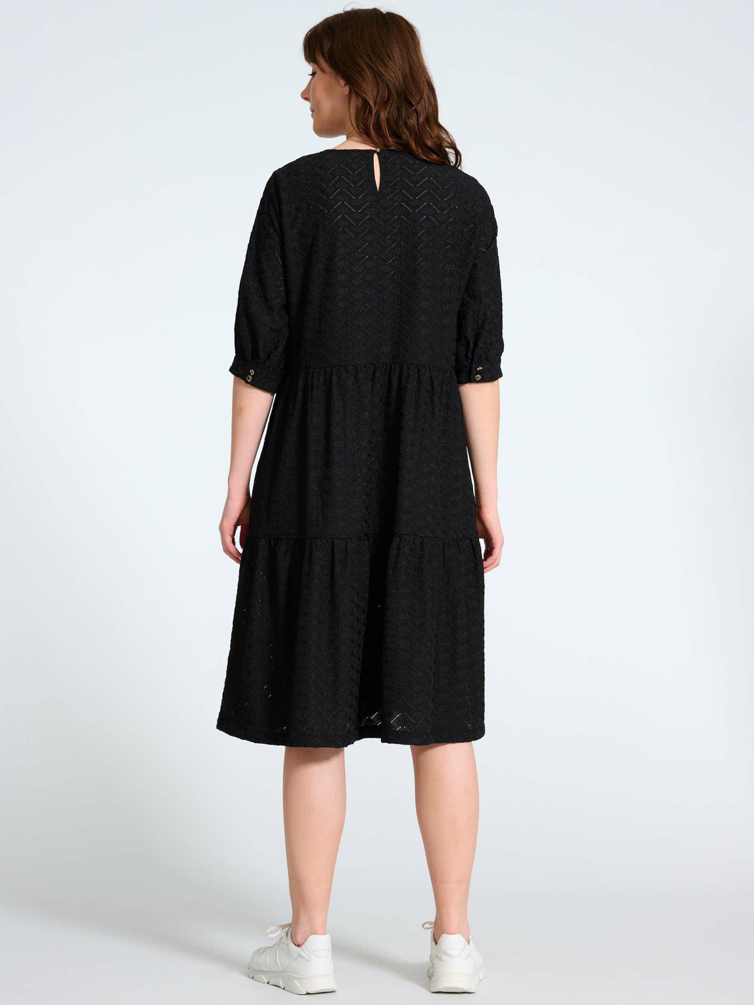 Frauen Große Größen CaddisFly Kleid 'CfAddison' in Schwarz - IS90956 Frauen Große Größen CaddisFly Kleid 'CfAddison' in Schwarz - IS90956