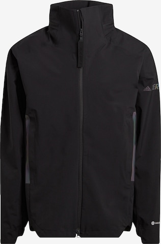 adidas TerrexOutdoor jakna - crna boja: prednji dio