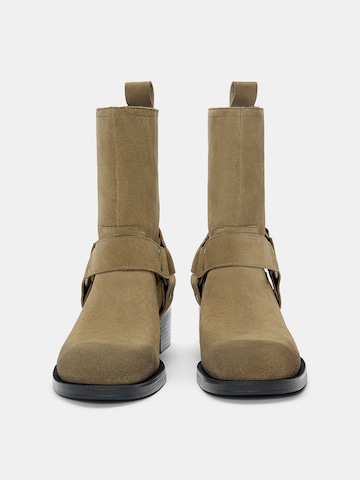Bottines Pull&Bear en beige