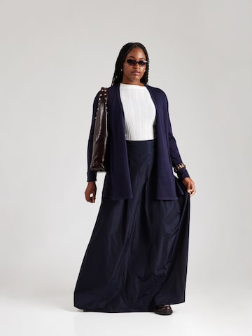 SAMOON Strickjacke in Blau