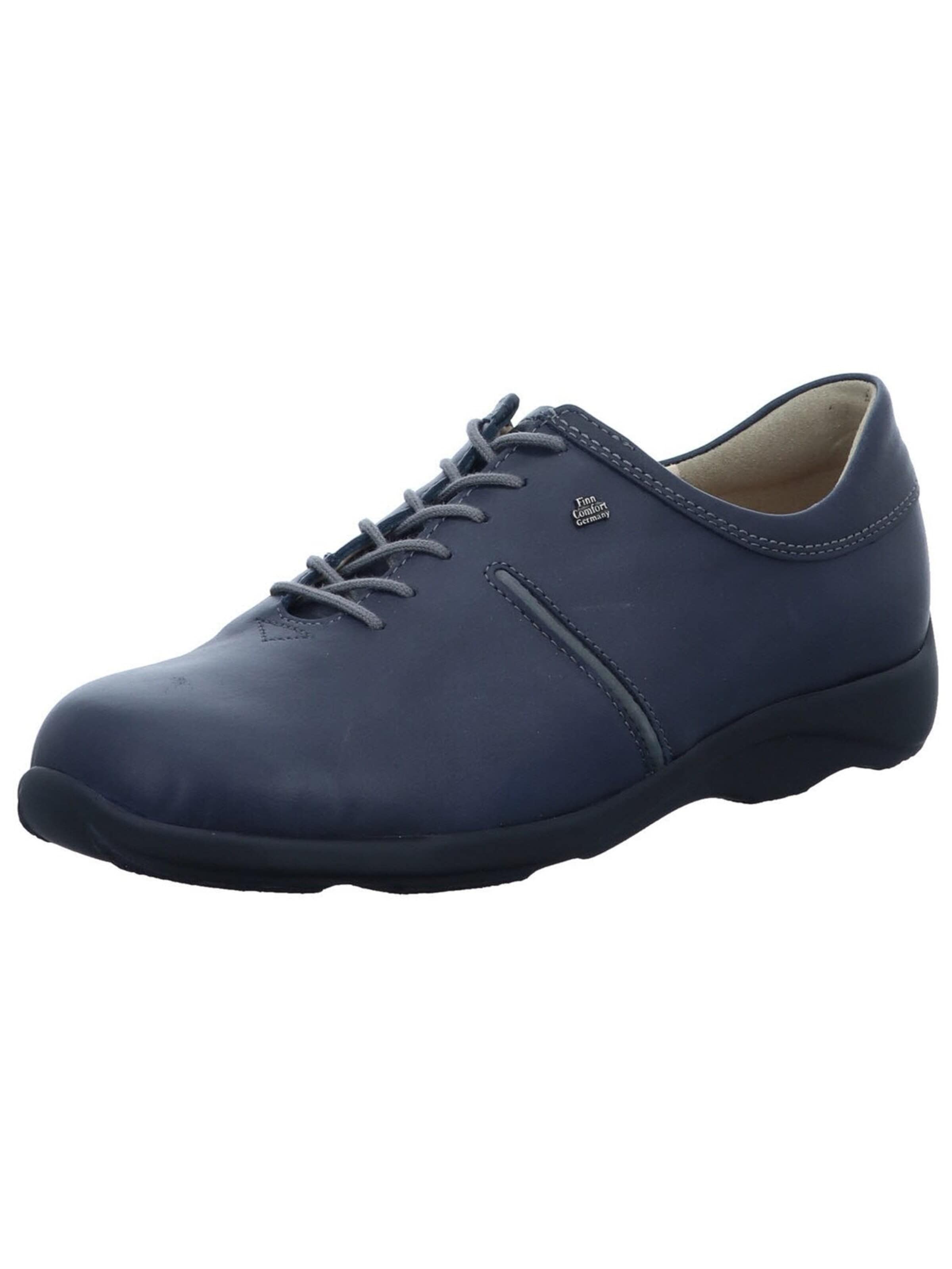 Finn Comfort Veterschoen '02446 718041' in Blauw: voorkant