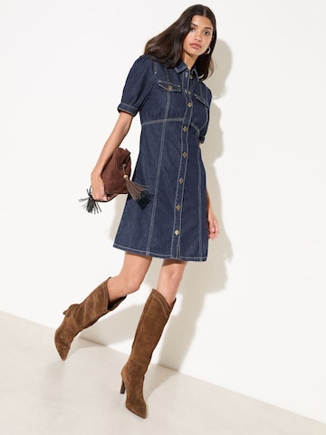 Friends Like These Рокля тип риза в синьо