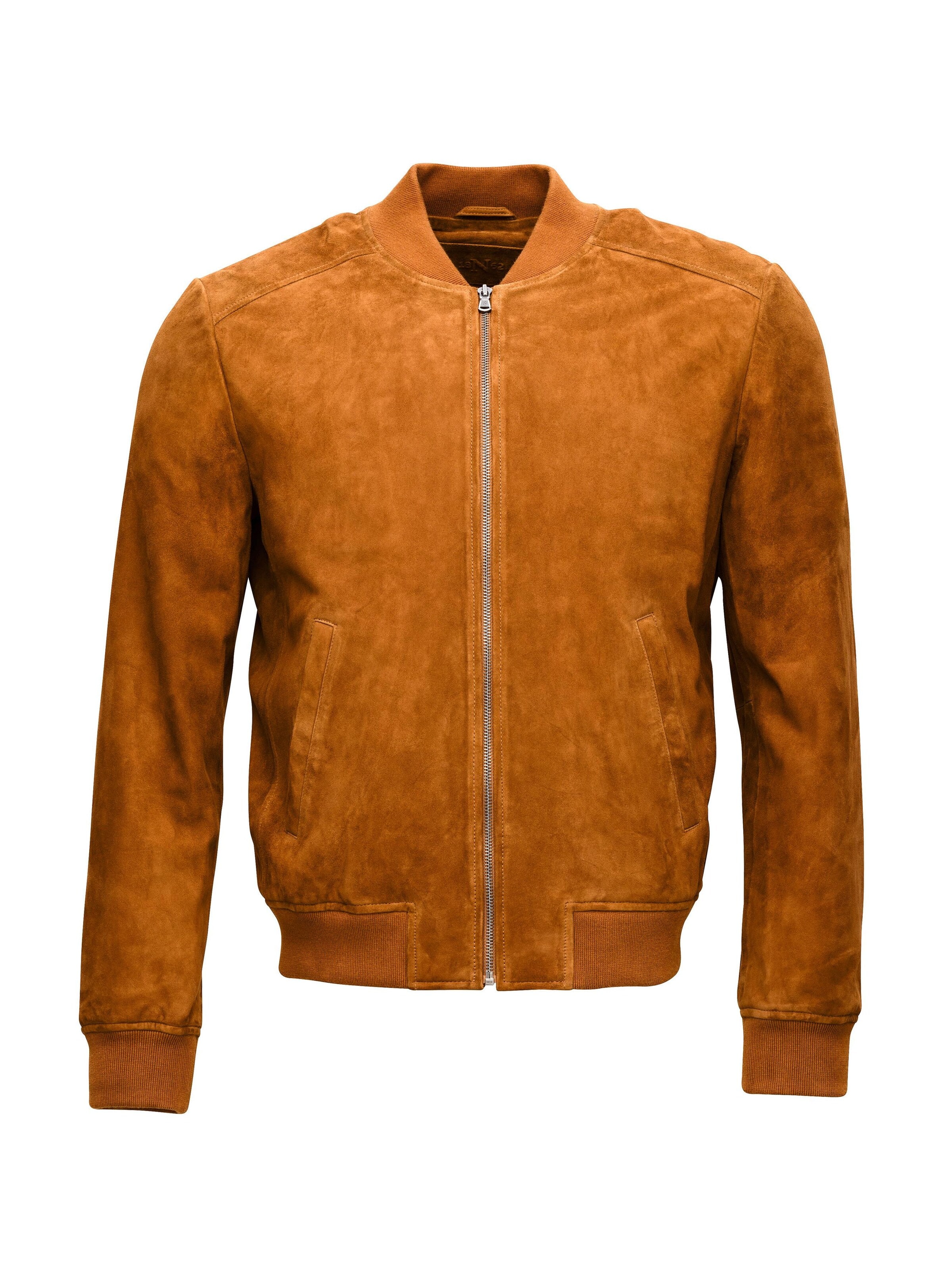 18N62 Between-season jacket 'NEAnglo' in Brown: front