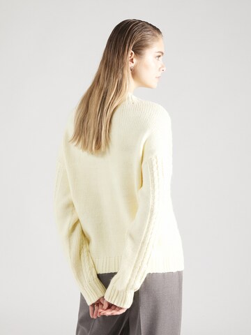 Guido Maria Kretschmer Women Sweater 'Simona jumper' in Yellow: back