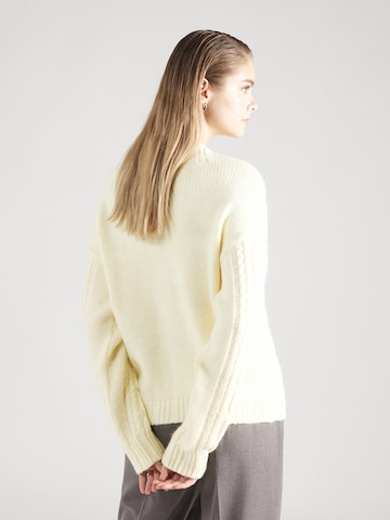 Guido Maria Kretschmer Women - Pullover 'Simona jumper' em amarelo: atrás