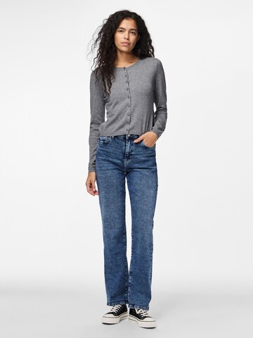 PIECES Strickjacke 'NATALIE' in Grau