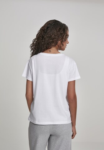 Merchcode T-Shirt 'Girl Power' in Weiß