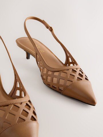 Escarpins à bride arrière 'Forever Comfort' Next en marron