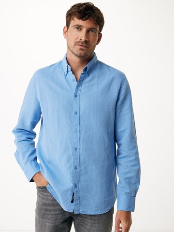 MEXX Regular fit Πουκάμισο 'Caleb' σε μπλε: μπροστά