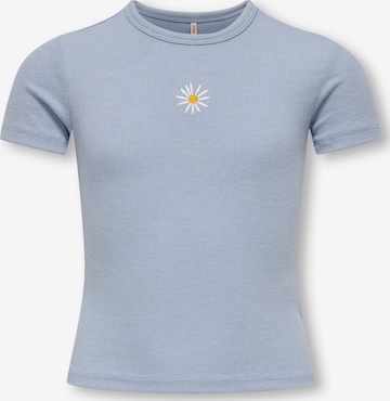 ONLY GIRLS Тениска 'KOGELVA JUNE' в синьо: отпред