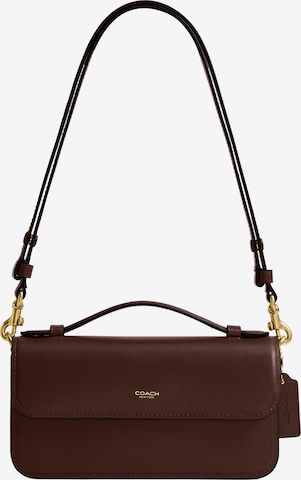 COACH - Mala de ombro 'ELORA' em castanho: frente