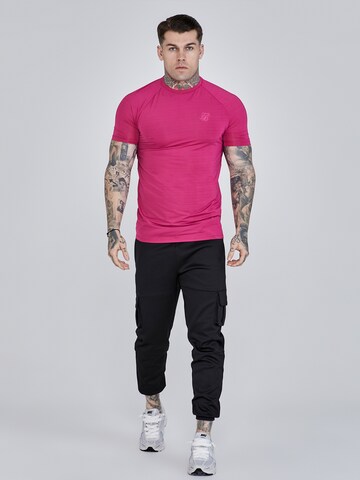 SikSilk Tapered Cargohose in Schwarz