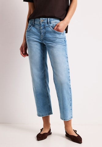 STREET ONE Bootcut Jeans in Blau