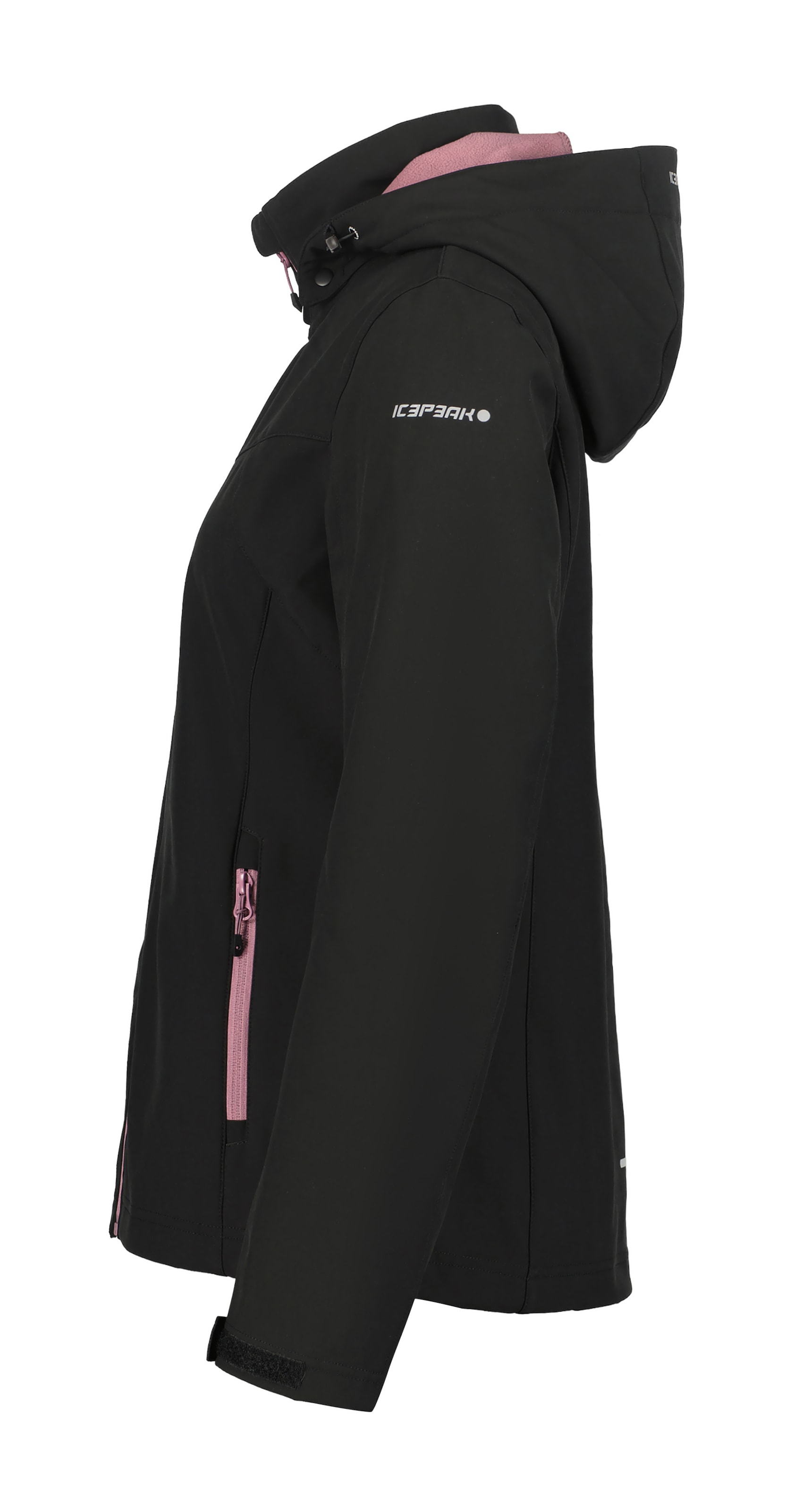 ICEPEAK Übergangsjacke in Schwarz: Vorderseite