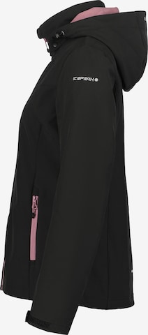 ICEPEAK Outdoor Jacket in Black: front