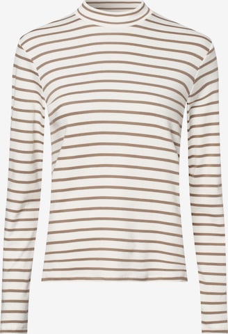 Marie Lund Shirt in Beige: front