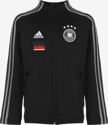 ADIDAS PERFORMANCE Sportjacke 'DFB Anthem' in Grau: predná strana