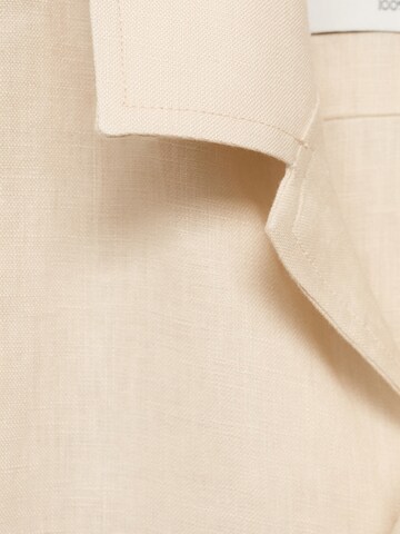 MANGO MAN Regular Fit Skjorte 'NIKOS' i beige