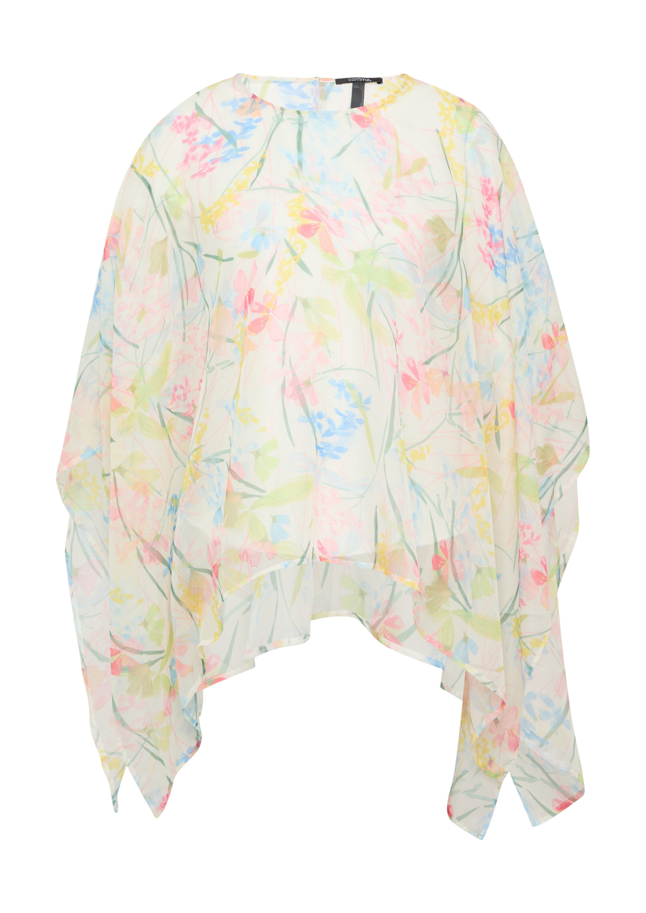 COMMA Tuniek in Wit: voorkant